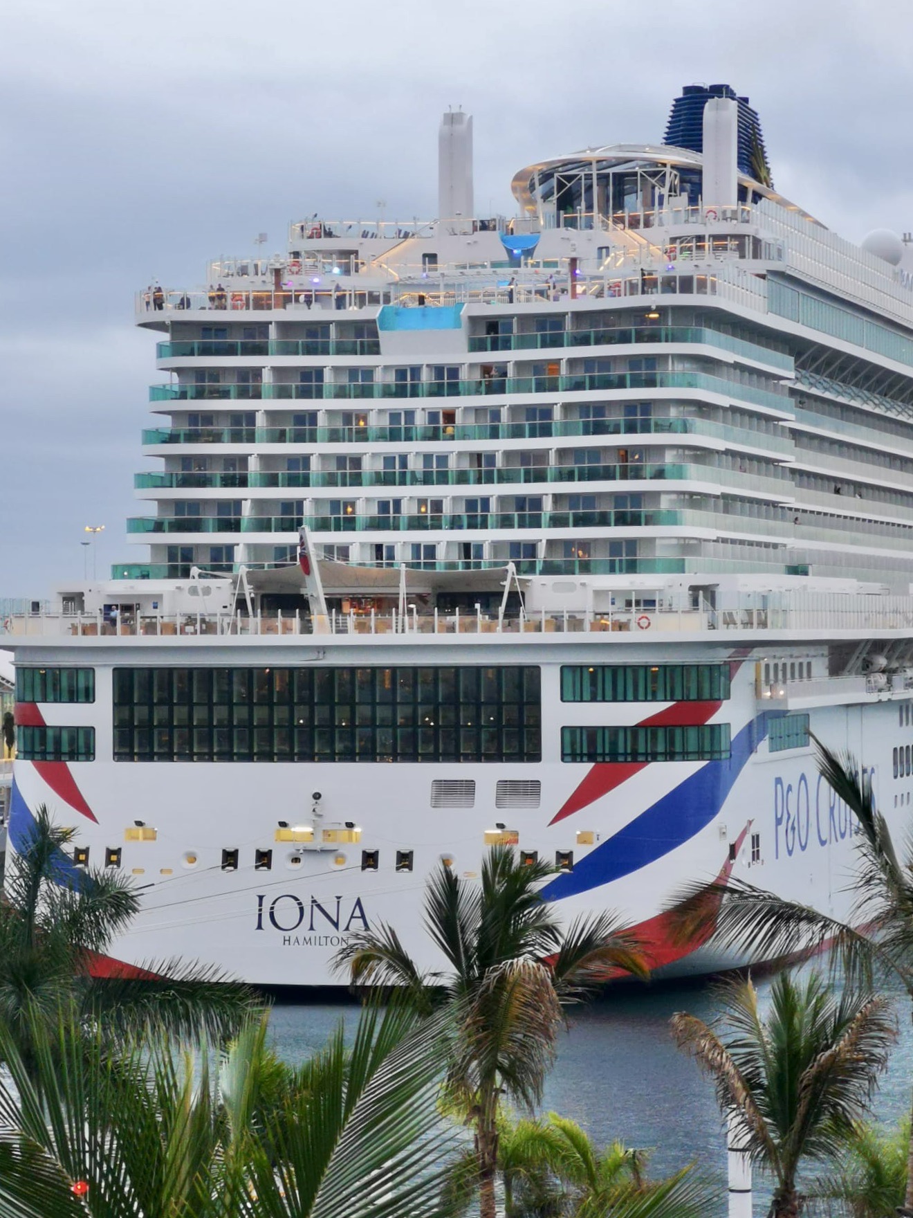 Anlegestelle "Iona" im Hafen von Las Palmas de Gran Canaria