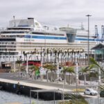 Aida Bella im Kreuzfahrthafen Las Palmas