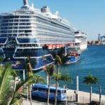 Kreuzfahrtschiff Mein Schiff Relax an der Muelle Santa Catalina, Las Palmas de Gran Canaria